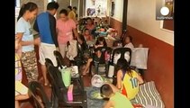 تزايد عمليات الإخلاء في الفلبين قبل هبوب الإعصار هاجوبيت