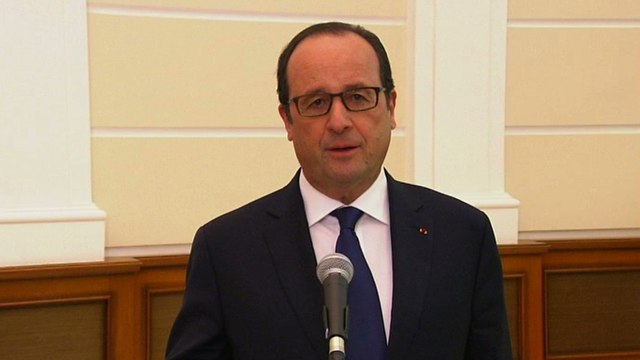 François Hollande suite à son entretien avec Vladimir Poutine: Nous devons utiliser tous les instruments pour sortir de cette crise