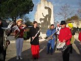 Samedi matin, la bandathon a créée  l'ambiance