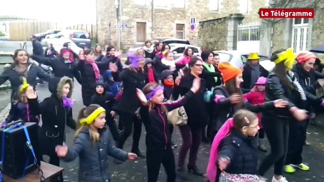Guingamp. Une soixantaine de danseurs pour le flashmob du Téléthon