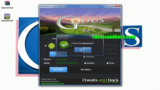 Godus Hack Tool Cheats [Unlimited Gems, Belief, Wheat and Followers]
