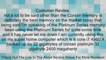 Corsair Dominator Platinum 32GB (4x8GB) DDR3 2400 MHz (PC3-19200) Desktop Memory CMD32GX3M4A2400C10 Review