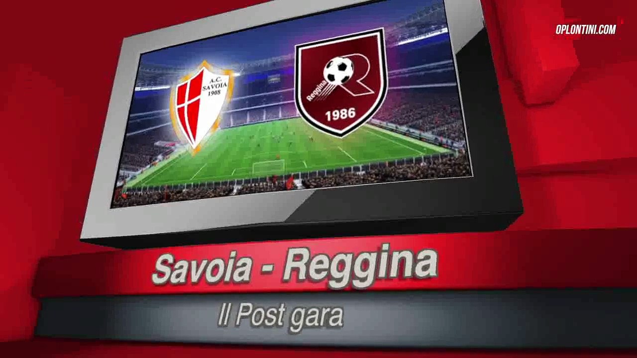 Le interviste post gara di Savoia-Reggina 2-0 @legapro www.oplontini.com