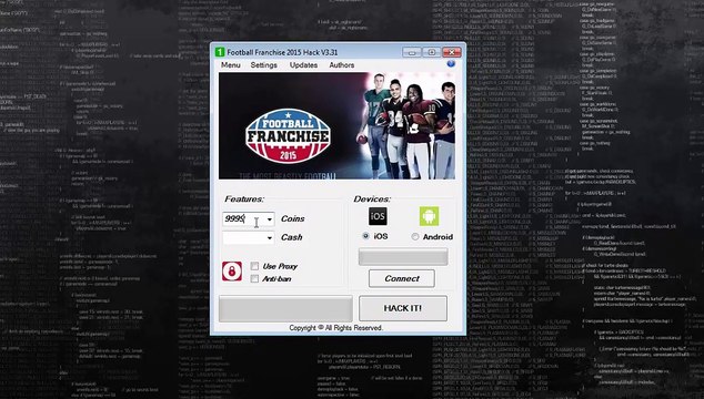 Football Franchise 2015 Hack Cheat Tool