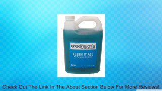 Greenway's Kleen It All All Purpose Cleaner Review