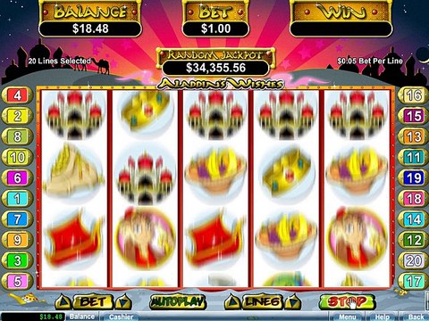 Aladdins Wishes:MOBILE $100 NO DEPOSIT BONUS for USA Players