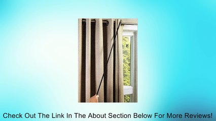 42" UNIVERSAL DRAPERY PULL ROD Review