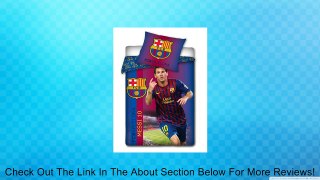 Lionel Messi Barcelona Duvet Cover & Pillowcase Review