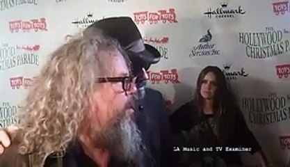 Mark Boone Junior and Tommy Flannagan of Sons of Anarchy at 2014 Hollywood Christmas Parade