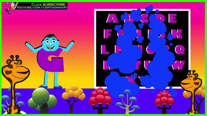 Alphabet Songs | ABC Songs for Children - 2D Animation Learning ABC Nursery Rhymes