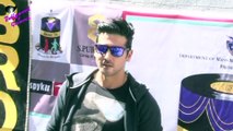 Zayed Khan promotes his film ‘Sharafat  Gayi Tel Lene’ at College function