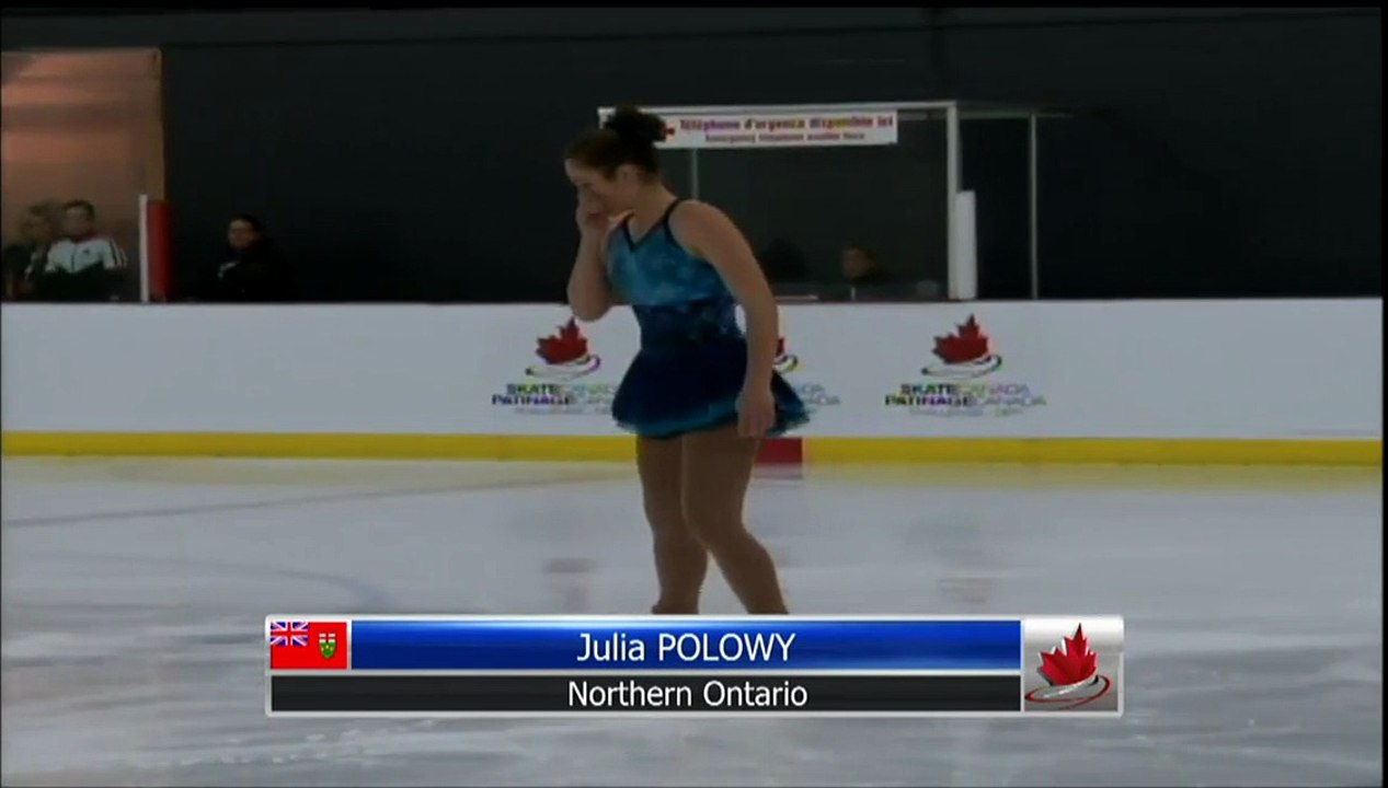 Julia Polowy NO - Pre-Novice Ladies Free Program (REPLAY)