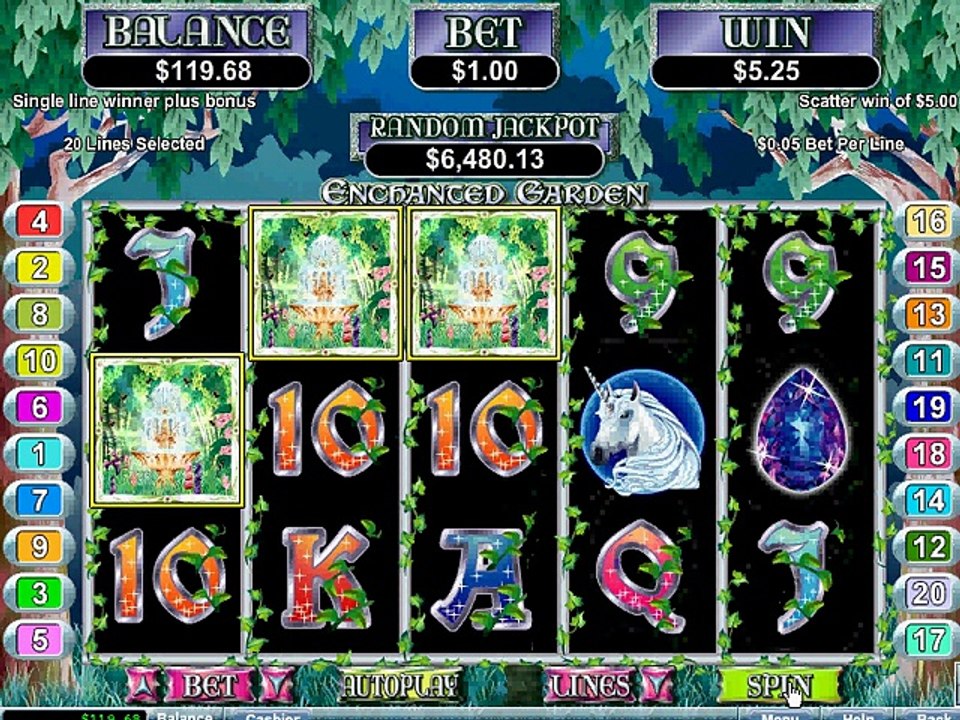 Enchanted Garden:MOBILE $100 NO DEPOSIT BONUS for USA Players