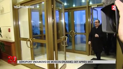 Hollande et Poutine se rencontrent pour apaiser les tensions