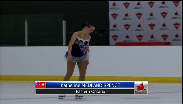 Katherine Medland Spence EO - Pre-Novice Ladies Free Program (REPLAY)