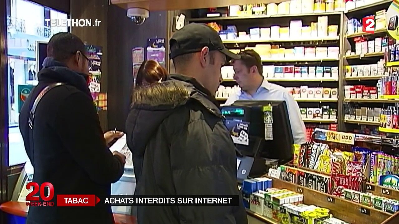 La vente de tabac sur Internet est interdite
