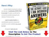 Don't Buy Job Interview Answers Job Interview Answers Review Bonus   Discount