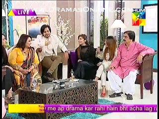 Natasha, Naveed, Aleena, Ghazala Javed & Mehmood Sharing funny Bloopers During Their Morning Show Drama