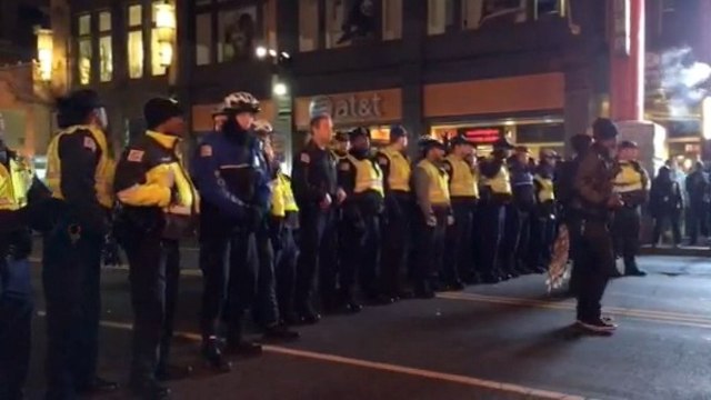 Protesters rally against Brown, Garner grand jury decisions