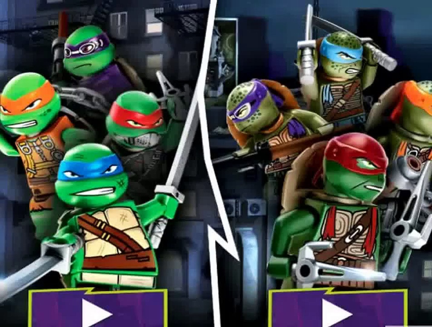 Mutant Ninja Turtles Shell LEGO VİDEOGAME - video Dailymotion