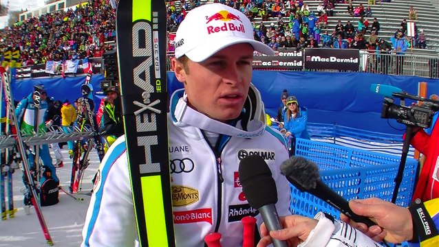 Interview d'Alexis Pinturault après sa 3ème place au Super G de Beaver Creek - Vidéo FFS/Eurosport
