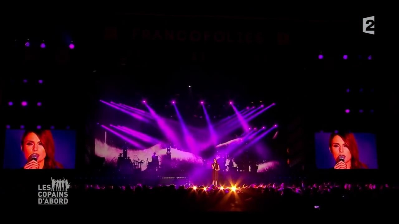 [HD] Elodie Frégé LIVE "La ceinture" (Copains D'abord F2) (2014)