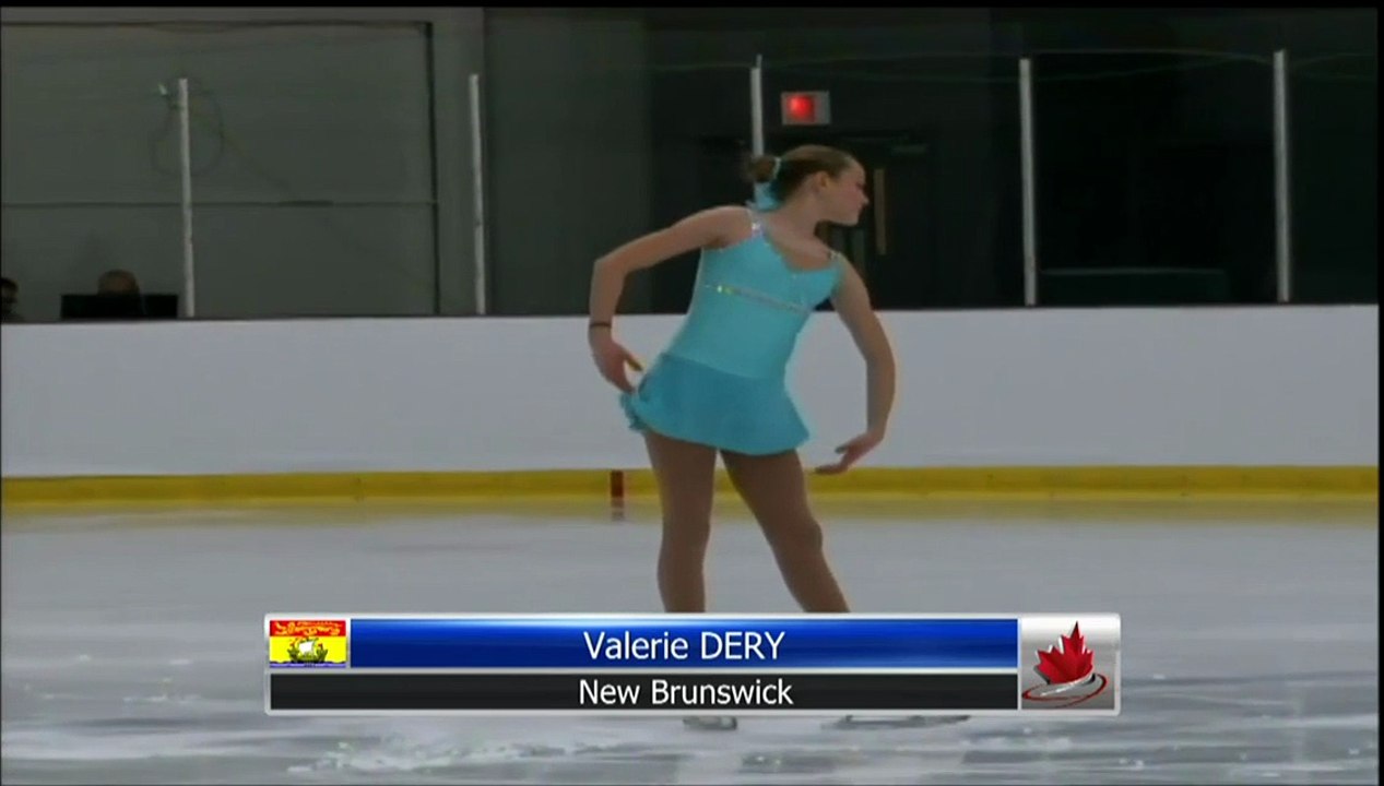 Valerie Dery NB -  Pre-Novice Ladies Free Program (REPLAY)