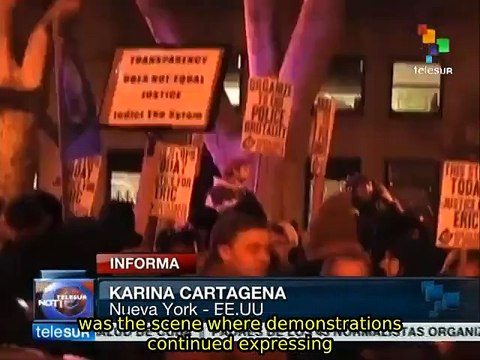 Demonstrations against police abuse and racism continue across the US