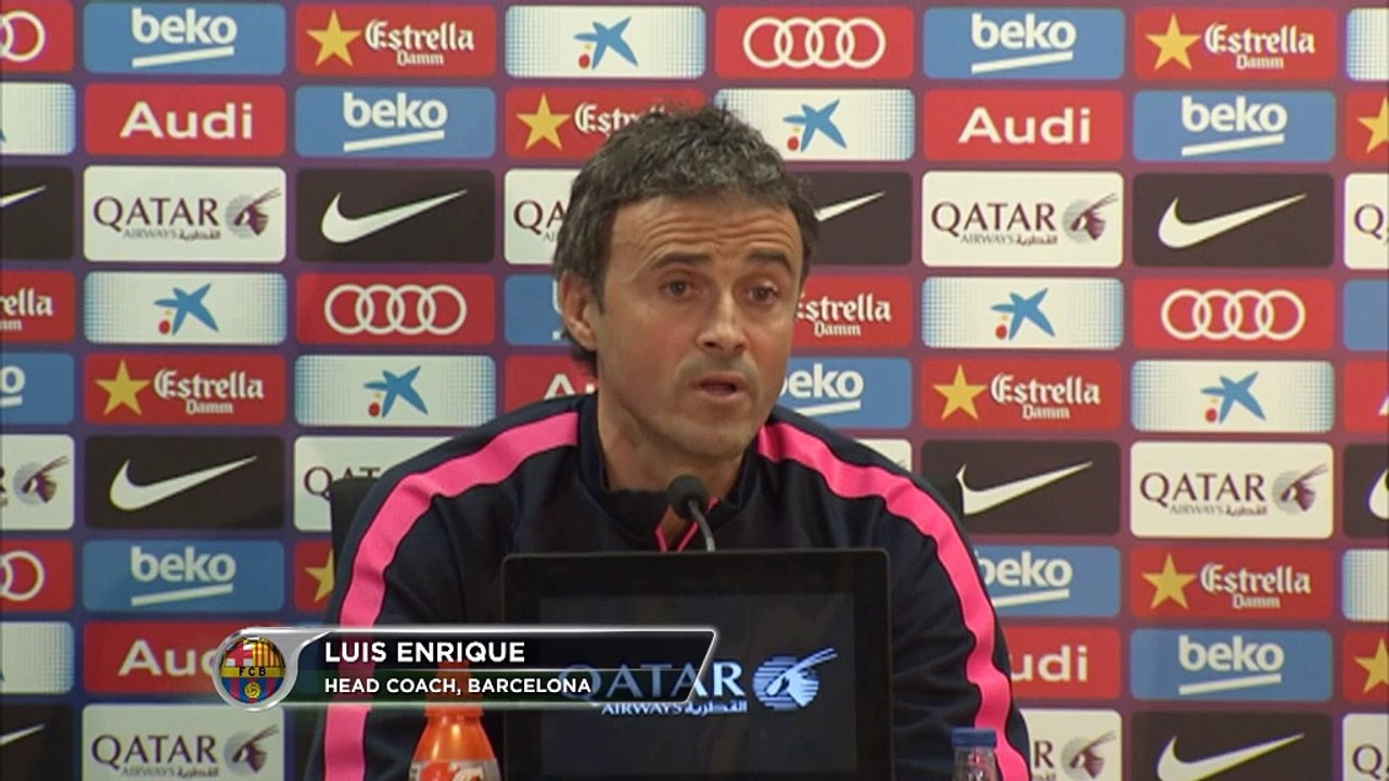 Barca: Enrique konzentriert auf Stadtderby