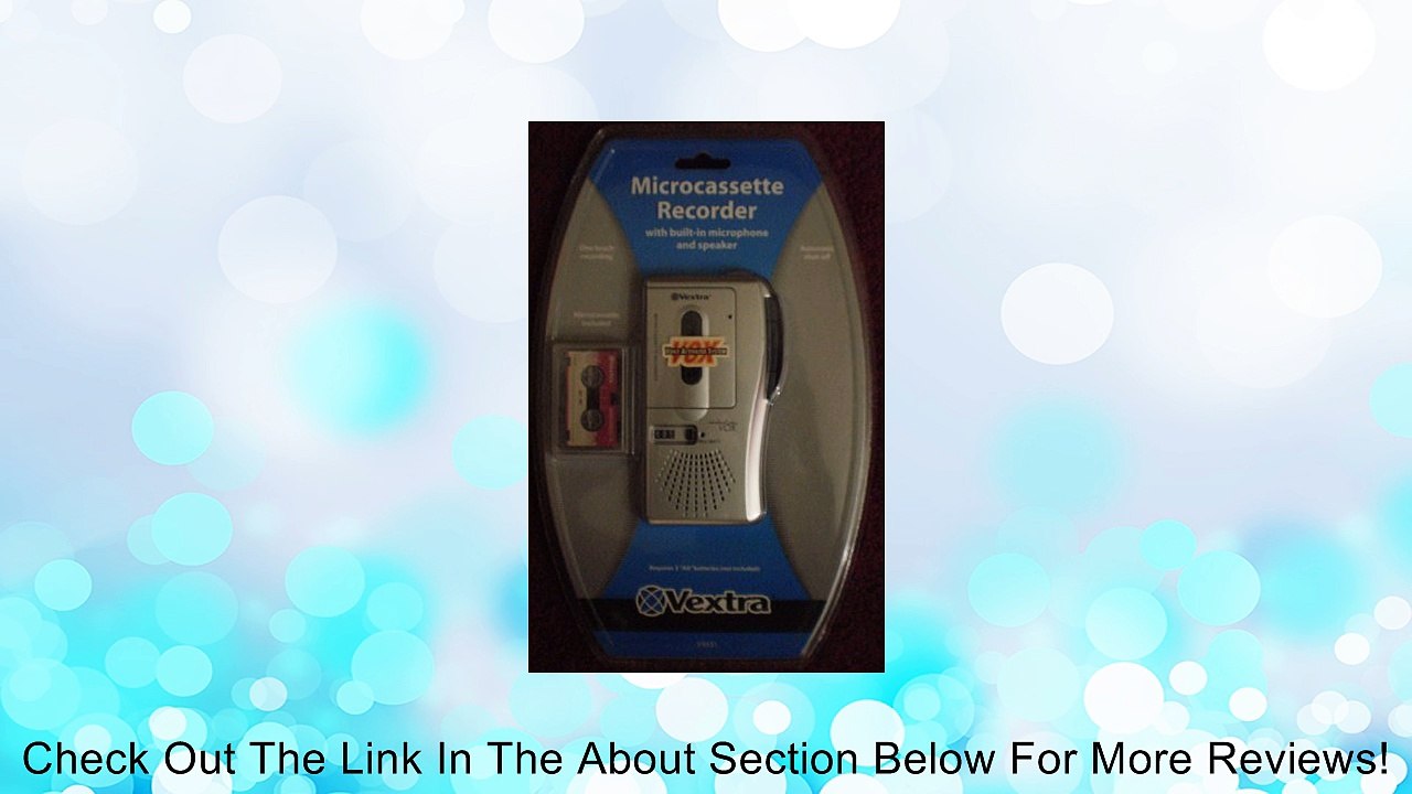 Microcassette Recorder Review