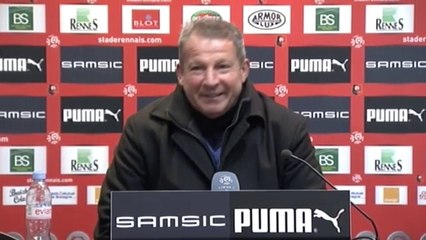 Rolland Courbis après SRFC 0-4 MHSC (17ème journée L1)