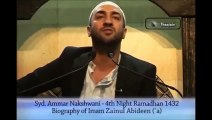 07 - Biography of Imam Zainulabedin (as) - Sayed Ammar Nakshawani