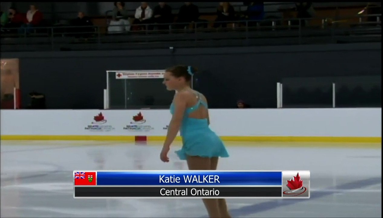 Katie Walker CO -  Pre-Novice Ladies Free Program (REPLAY)