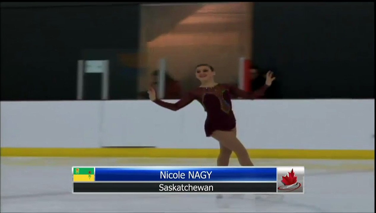 Nicole Nagy SK -  Pre-Novice Ladies Free Program (REPLAY)