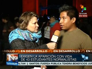 Aún tenemos la esperanza de que los demás estén vivos: normalista