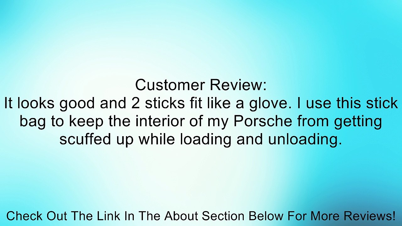 Warrior Covert Hockey Stick Bag, One Size, Black/Blue/Silver Review