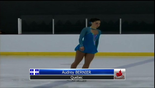 Audrey Bernier QC - Pre-Novice Ladies Free Program (REPLAY)