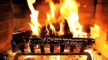 1 hora de villancicos navideños en español HQ ☃ con leña al fuego ☃