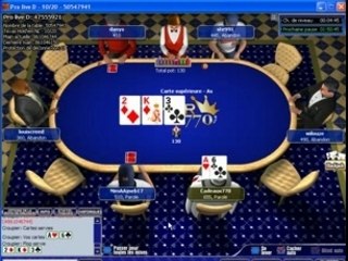Tournoi de Poker sur Poker770 Partie 1