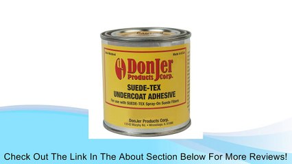 Suede-Tex Undercoat Adhesive - Black - 8 OZ Can Review