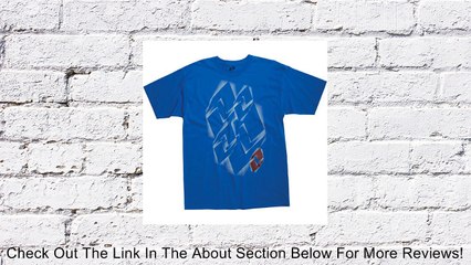 One Industries Motocross SHUTTER Mens T-Shirt Blue Large Review