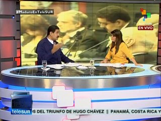 Maduro ofrece entrevista exclusiva en teleSUR