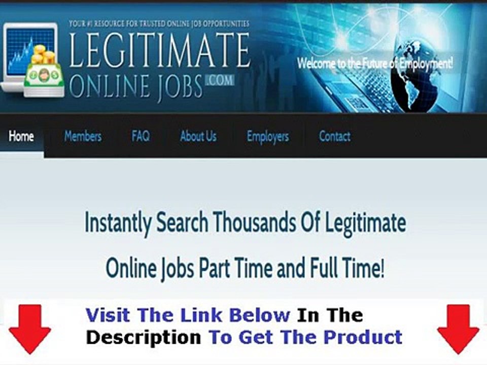 Legitimate Online Jobs Facts Bonus + Discount