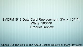 BVCFM1513 Data Card Replacement, 3