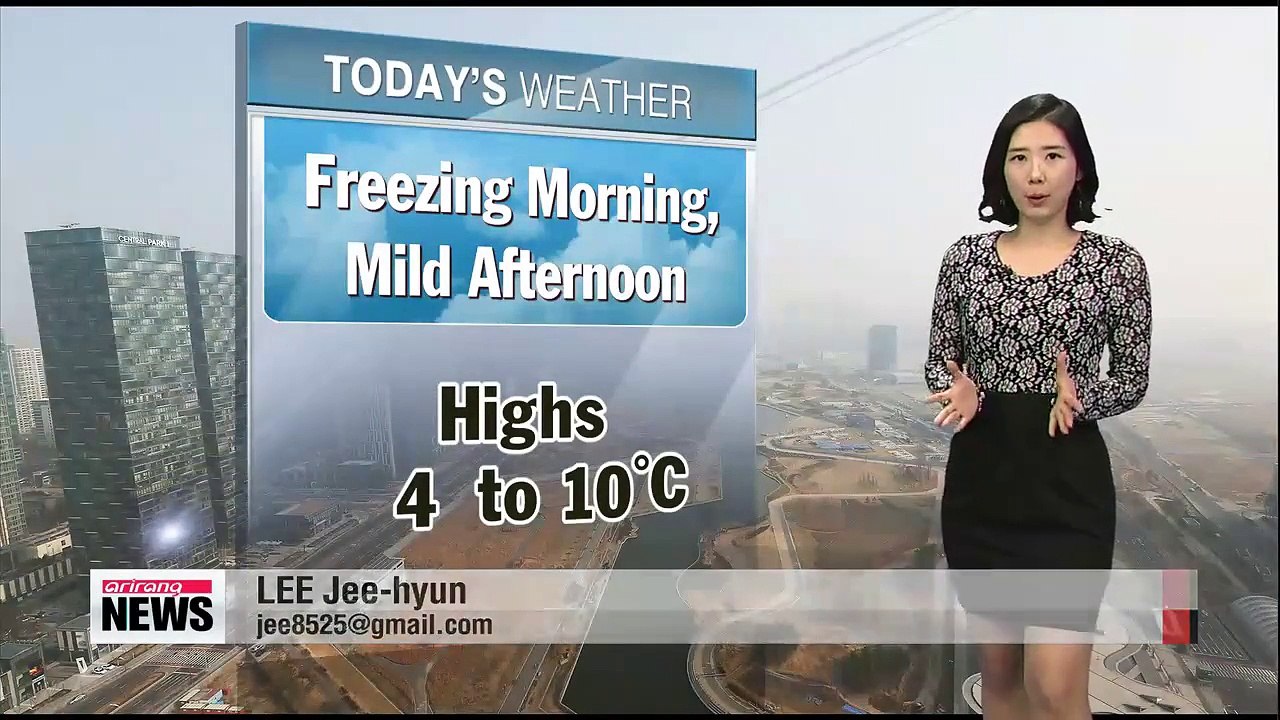 Dry weather watch in Seoul, mild afternoon under lots of sun