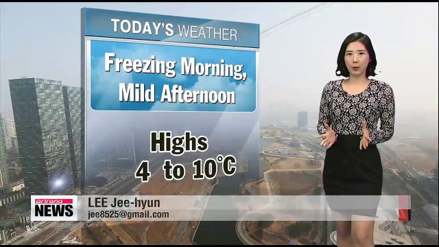 Dry weather watch in Seoul, mild afternoon under lots of sun