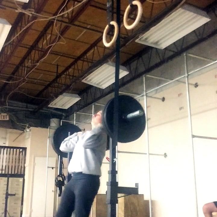 85# push press