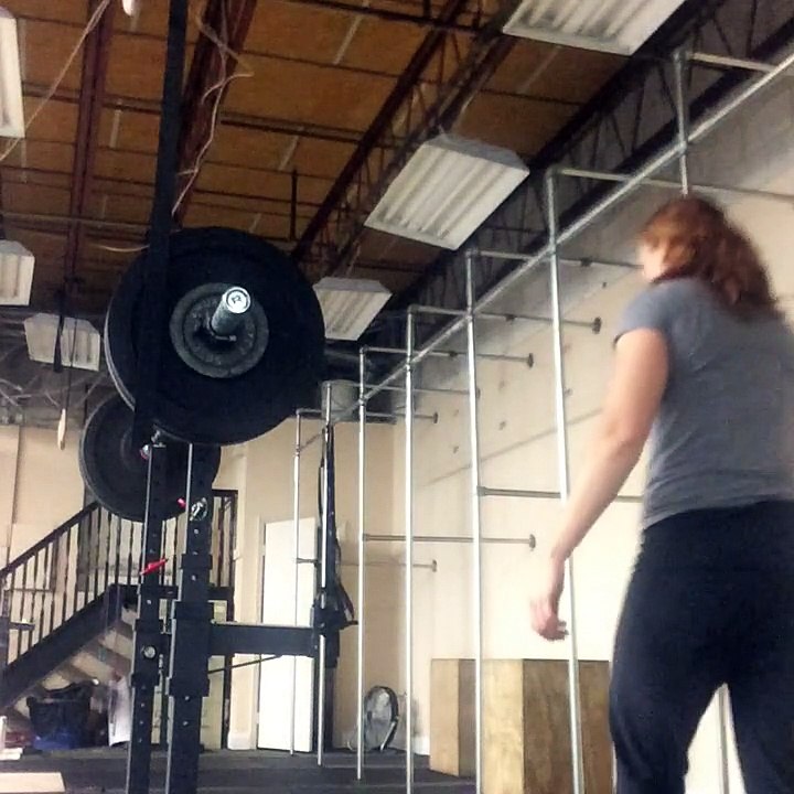 125# deff jerked second rep