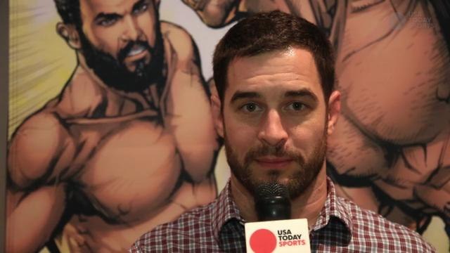 Ben Fowlkes reacts to Anthony Pettis' submission of Gilbert Melendez