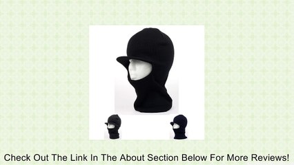 Full Head to Neck Knit Winter Ski Ninja Mask with Visor Review